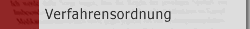 Verfahrensordnung